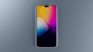 a cell phone with a colorful design