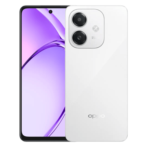Oppo a3x 5g starlight white 64gb 4gb ram Front Back View